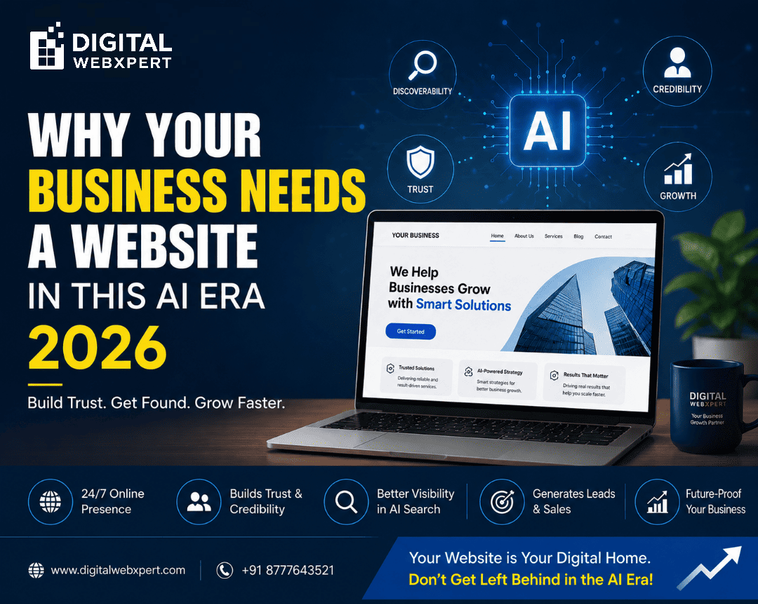 13 Powerful Reasons Every Business Needs a Website in the AI Era (2026)