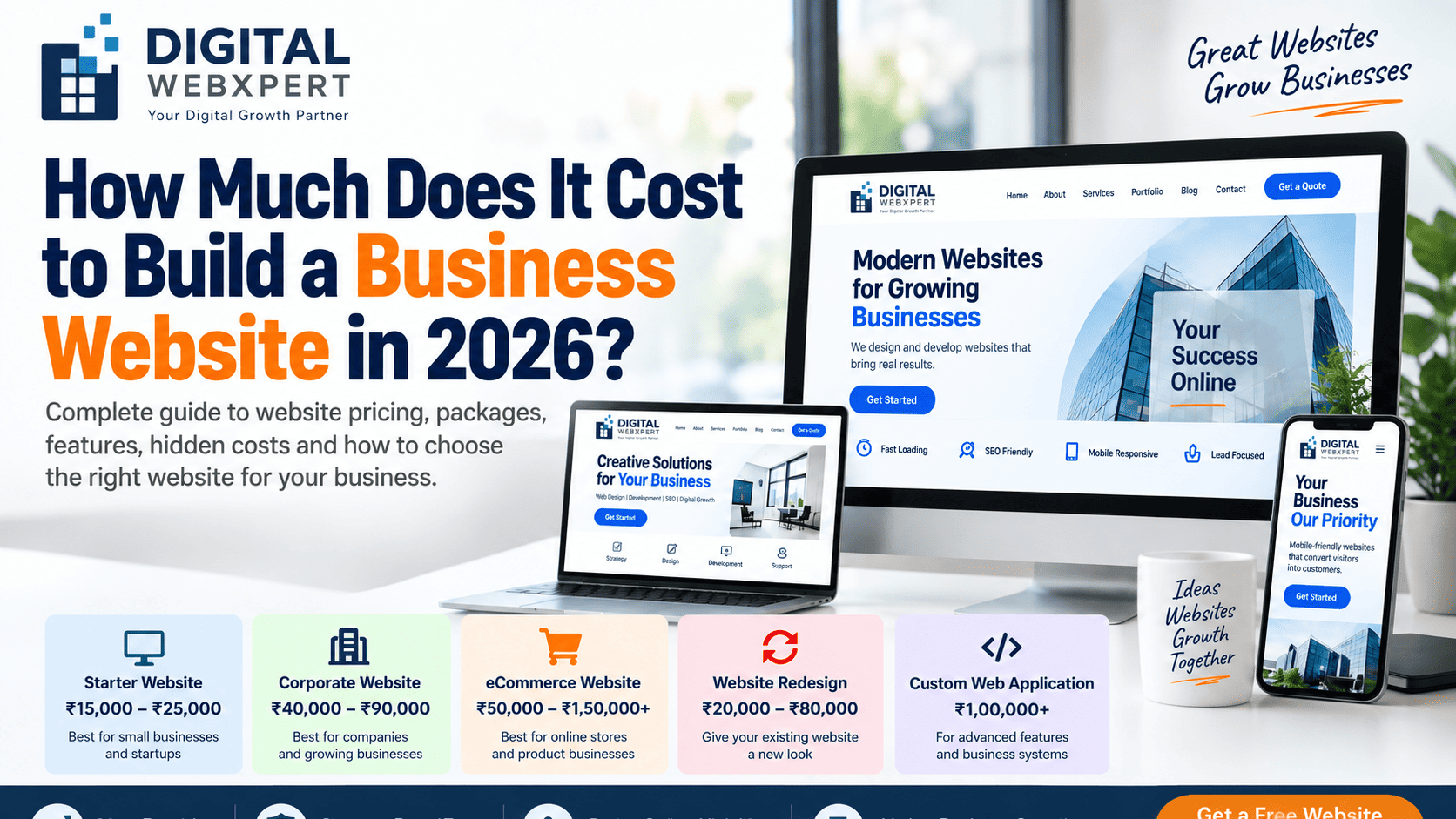 Business Website Cost 2026